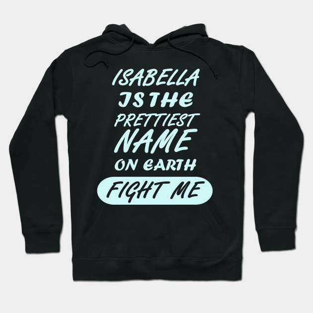 Isabella Girls Women's Birthday Name Hoodie by FindYourFavouriteDesign